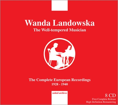 【おまけ付】 Landowska ワンダ・ランドフスカ/Wanda - Well-Tempered The クラシック