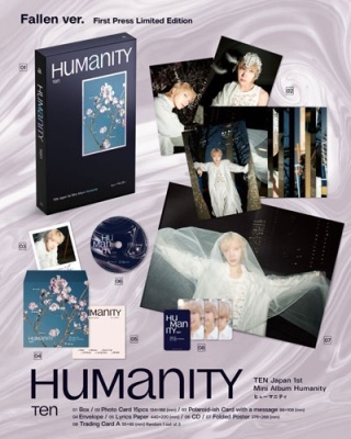Humanity ［CD+フォトカード+折り畳みポスター+ポラロイド風カード+トレーディングカードA］＜初回生産限定盤 Fallen Ver.＞