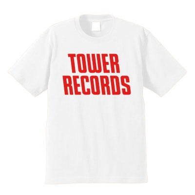 TOWER RECORDS T-shirt イエロー Mサイズ(店舗限定)