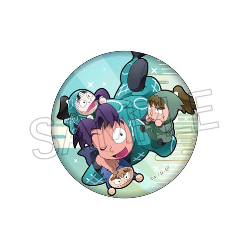 忍たま乱太郎 缶バッジ -パペットと一緒- 摂津のきり丸