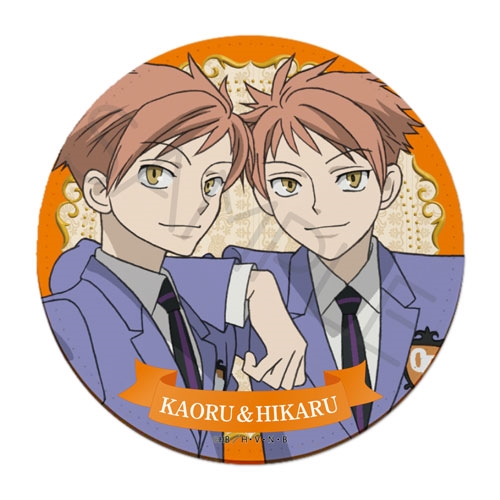 桜蘭高校ホスト部』 レザーコースター D (常陸院 光&馨)