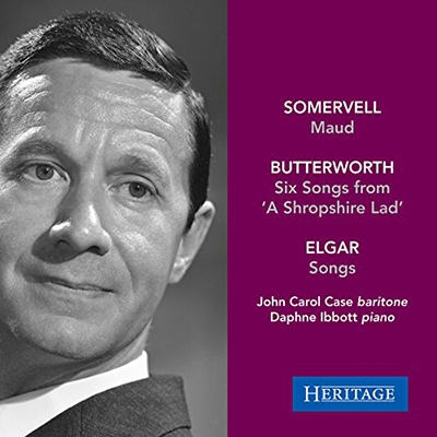 Somervell: Maud; Butterworth: Six Songs from "A Shropshire Lad"; Elgar: Songs