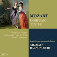 Mozart: Cosi Fan Tutte / Nikolaus Harnoncourt, Royal Concertgebouw Orchestra, Charlotte Margiono, etc
