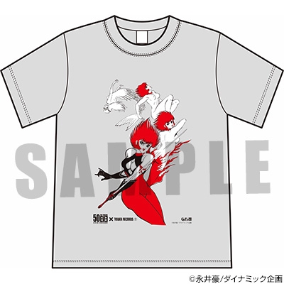 永井豪50周年記念 TRコラボ Tシャツ キューティーハニー XL