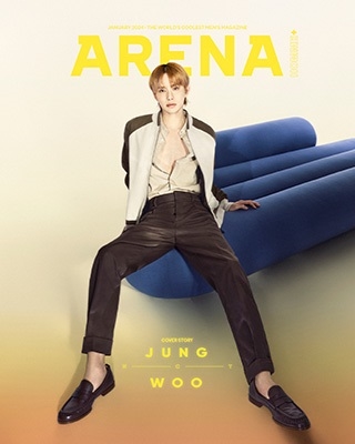 ARENA HOMME+ KOREA 2024年1月号＜C_YELLOW 表紙: NCT・ジョンウ＞