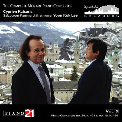Mozart: Piano Concertos Vol.3 - No.24 K.491, No.18 K.456