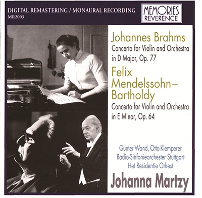 Brahms: Violin Concerto: Mendelssohn: Violin Concerto