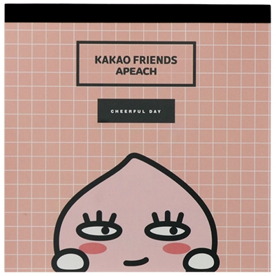 Kakao Friends スクエアメモ アピーチ