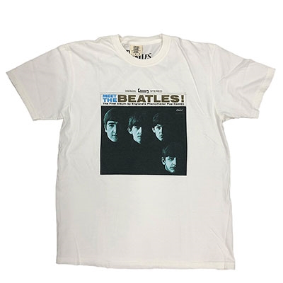 The Beatles/Meet The Beatles! Tee White L[USZZ-15801]