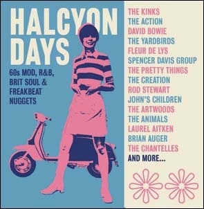 Halcyon Days - 60S Mod, R&B, Brit Soul &Freakbeat Nuggets (3CD Clamshell Boxset)[CRJAMBOX001]