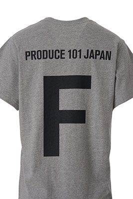 PRODUCE 101 JAPAN THE GIRLS 』 レベルテスト-半袖Tシャツ(グレー)Lサイズ
