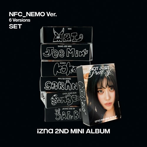 や*い様 【美品】NOBRAND Love Christina 7'2ft ファ Not Just Pretty: 2nd Mini Album (NFC_Nemo Ver.)(6種セット