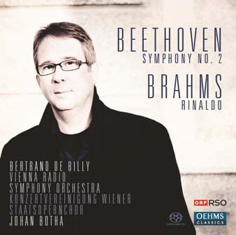 Beethoven: Symphony No.2 Op.36; Brahms: Rinaldo Op.50
