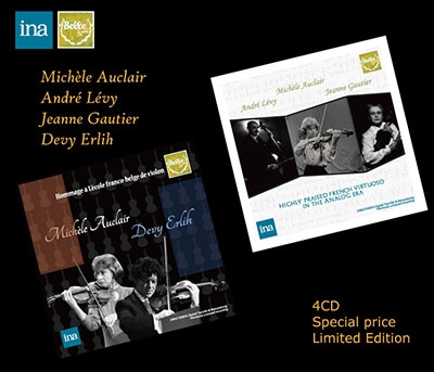 ミシェル・オークレール、アンドレ・レヴィ、ドゥヴィ・エルリー、ジャンヌ・ゴーティエ<限定盤> ミシェル・オークレール、アンドレ・レヴィ、ドゥヴィ・エルリー、ジャンヌ・ゴーティエ<限定盤>