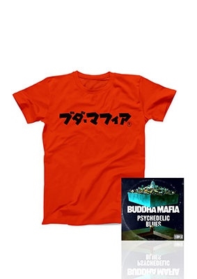 BUDDHA MAFIA/PSYCHEDELIC BLUES 7inch+T-Shirts(/)Lϡ̸ס[BM-004RTRL]