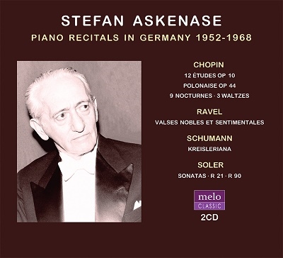 ステファン・アスケナーゼ - ドイツでのピアノ・リサイタル 1952-1968