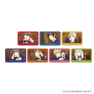 劇場版 うたの☆プリンスさまっ♪マジLOVEキングダム スクエア缶バッジ(横長)02/レイジングエンターテインメント社(7個入りBOX)