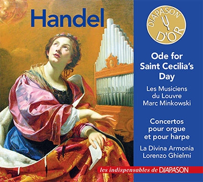 ヘンデル: 聖セシリアの日のための頌歌/オルガン協奏曲第11番/ハープ協奏曲 Op.4-6 HWV.294＜初回限定生産盤＞