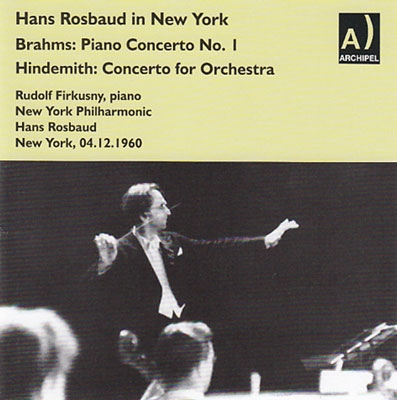 ϥ󥹡Х/Brahms Piano Concerto No.1 Hindemith Concerto for Orchestra Op.38[ARPCD0553]
