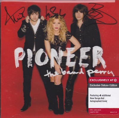 The Band Perry Pioneer Deluxe Edition Target Exclusive Cd サイン入りブックレット