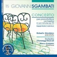 Sgambati: Piano Concerto; Works Transcribed - Martini, Corelli, Gluck, Respighi