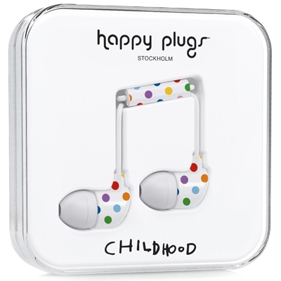 happy plugs イヤホン IN-EAR/チャイルドフッド[7770]