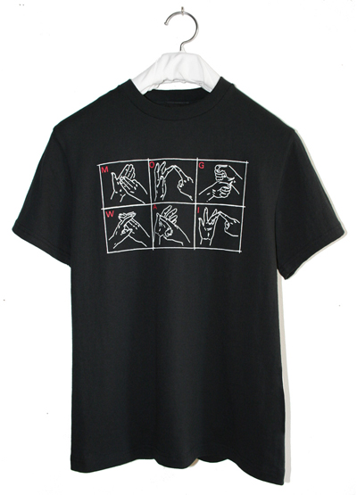 Mogwai/Mogwai / Deaf Signs T-shirt Black/Sサイズ