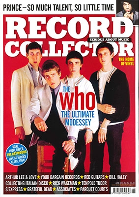 RECORD COLLECTOR 2016年6月号 RECORD COLLECTOR 2016年6月号