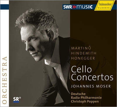 ϥͥ⡼/Cello Concertos - Martinu, Hindemith, Honegger[93276]