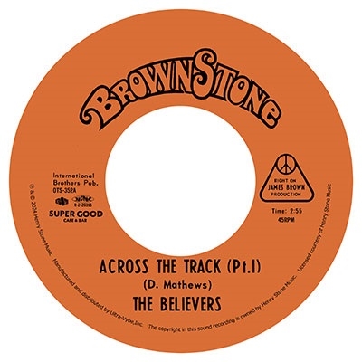 The Believers/Across The Track Pt.1 / Put Something On Your Mind (Selected by ƣ)RECORD STORE DAYоݾ/ס[OTS-352]
