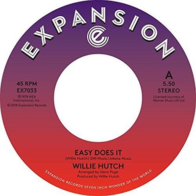 Willie Hutch/Easy Does It/Kelly Green[EX7033]