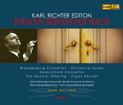 Karl Richter Edition - J.S.Bach: Brandenburg Concertos, Orchestral Suites, etc