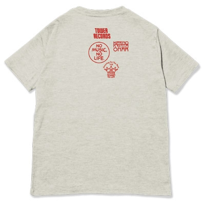 144 前野健太 NO MUSIC, NO LIFE. T-shirt (グリーン電力証書付) Mサイズ