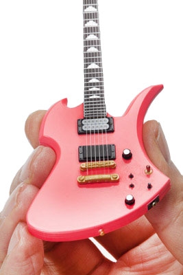 Hide Hide Guitar Collection ショッキングピンク Official Figure Set