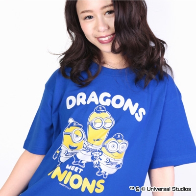 ミニオンズ×中日ドラゴンズ TシャツA S