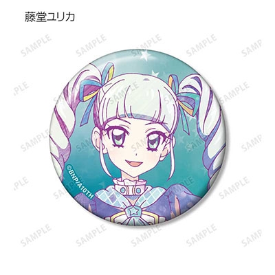 アイカツ 藤堂ユリカ ポンポンクレープ缶バッジ