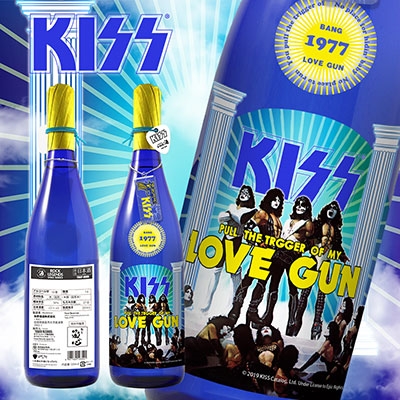 Kiss/KISS「ロックレジェンズ酒シリーズ」ギフトボックス入り5本セット