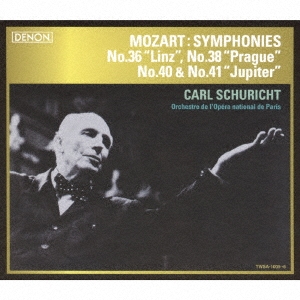 カール・シューリヒト/モーツァルト:交響曲≪リンツ≫≪プラハ≫・第40 