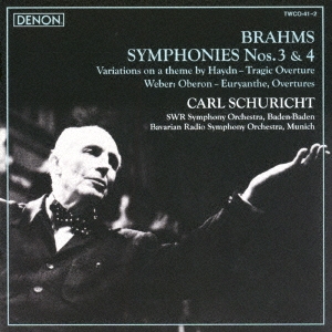 カール・シューリヒト/ブラームス:交響曲第3番/第4番、他 