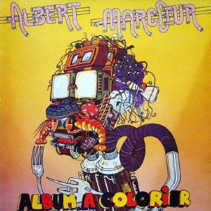 Albert Marcoeur/塗り絵帳