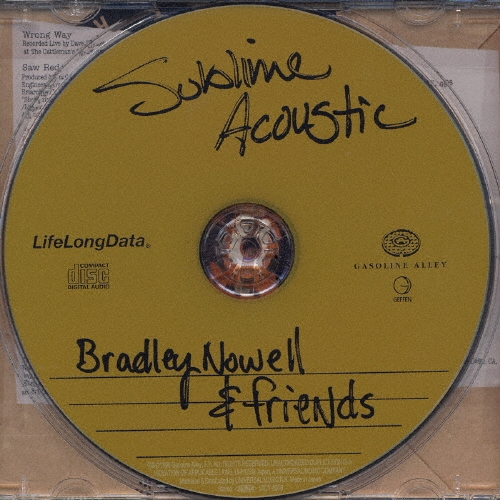 サブライム・アコースティック～ブラッドリー・ノウェル・アンド・フレンズ
