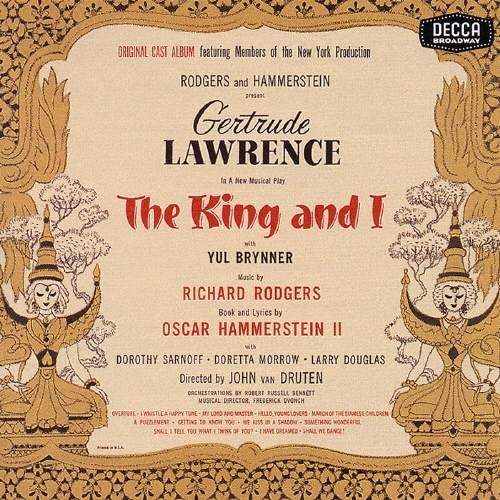 王様と私 オリジナル・ブロードウェイ・キャスト盤