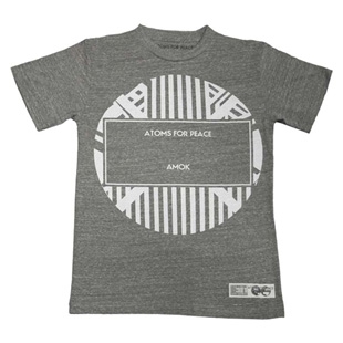 Atoms For Peace/Label Grey Mens T-Shirt Lサイズ