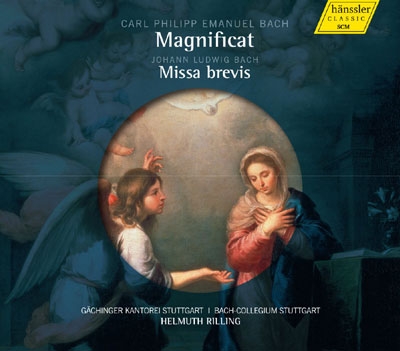 C.P.E.Bach: Magnificat; J.L.Bach: Missa Brevis