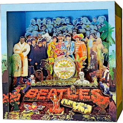 The Beatles/SGT. PEPPER'S ALBUM COVER (PAPER DIORAMA) ΩǸťڡѡȤΩƥå[BETB-1401]