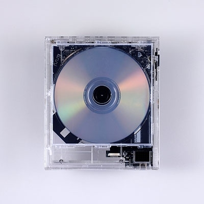 Instant Disk Audio-Bluetooth CD Player Clear[CP1001]