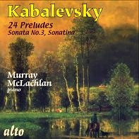 Kabalevsky: 24 Preludes, Sonatina No.1, Piano Sonata No.3
