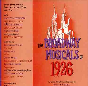 The Broadway Musicals of 1926