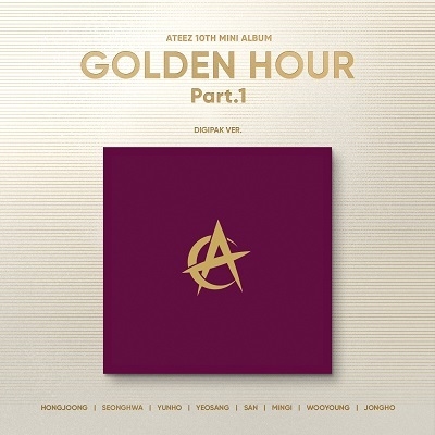 ATEEZ/GOLDEN HOUR Part.1 10th Mini Album (Digipak ver.)(С)[CMCC12017]