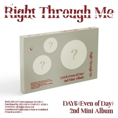 DAY6 (Even of Day)/Right Through Me 2nd Mini Album[JYPK1265]